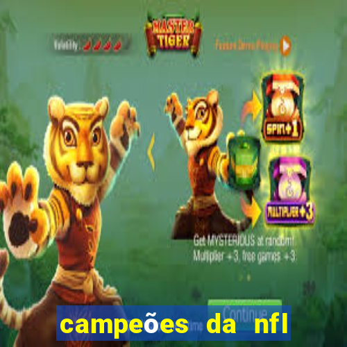 campeões da nfl desde 1920