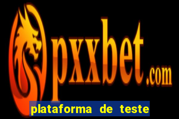 plataforma de teste pg demo