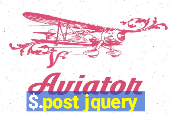 $.post jquery