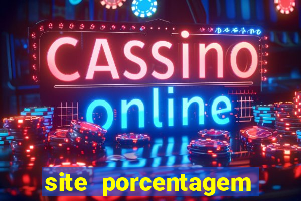 site porcentagem slots pg