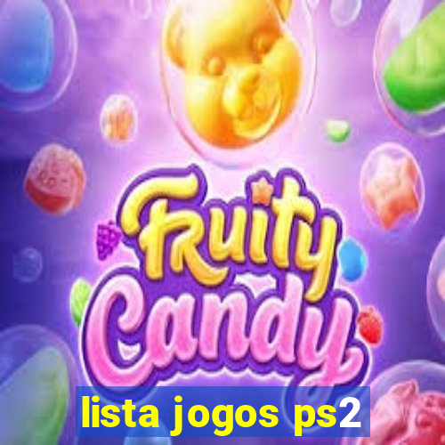 lista jogos ps2