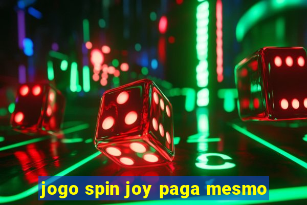 jogo spin joy paga mesmo