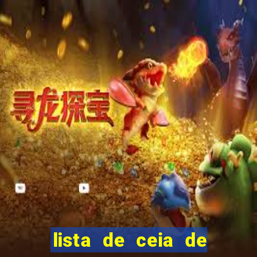 lista de ceia de natal completa