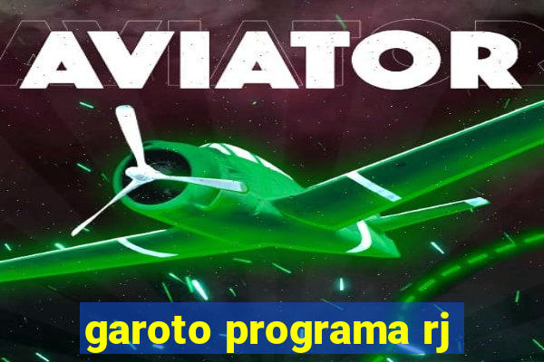 garoto programa rj