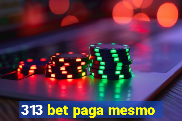 313 bet paga mesmo