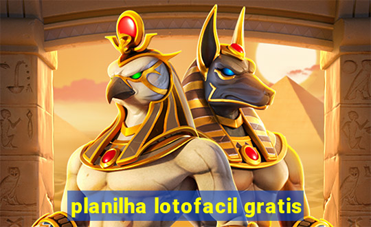 planilha lotofacil gratis