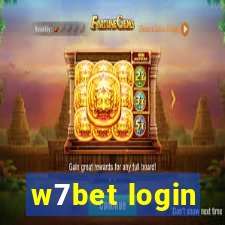 w7bet login