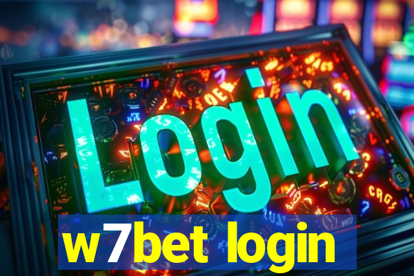 w7bet login