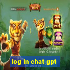 log in chat gpt