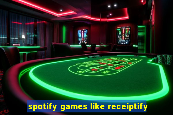 spotify games like receiptify