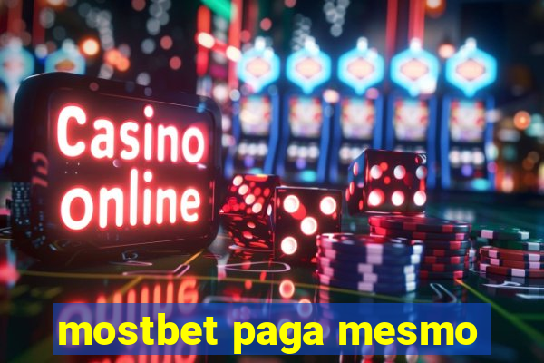 mostbet paga mesmo