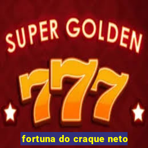 fortuna do craque neto