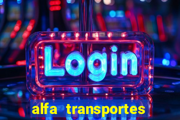 alfa transportes novo hamburgo