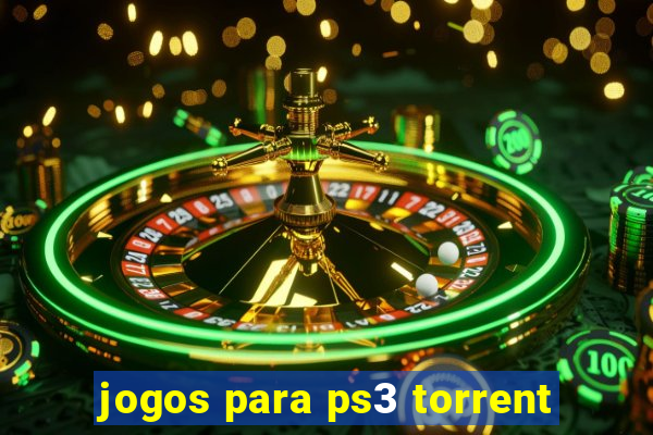 jogos para ps3 torrent