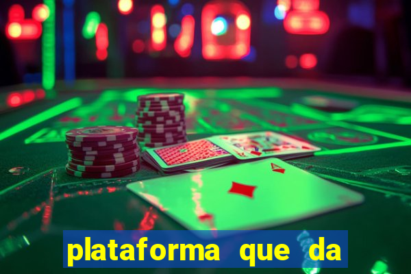 plataforma que da 30 reais para jogar