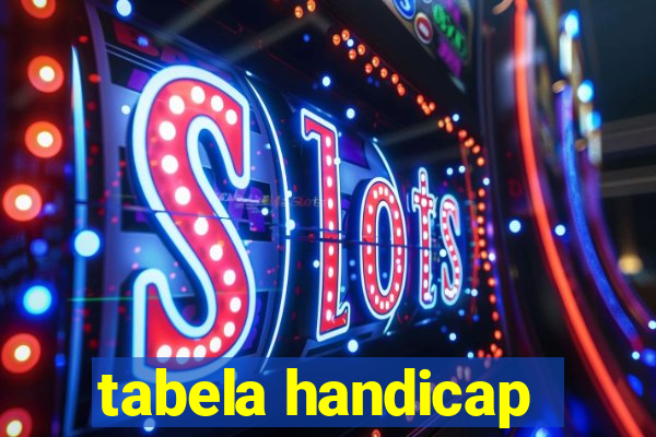 tabela handicap