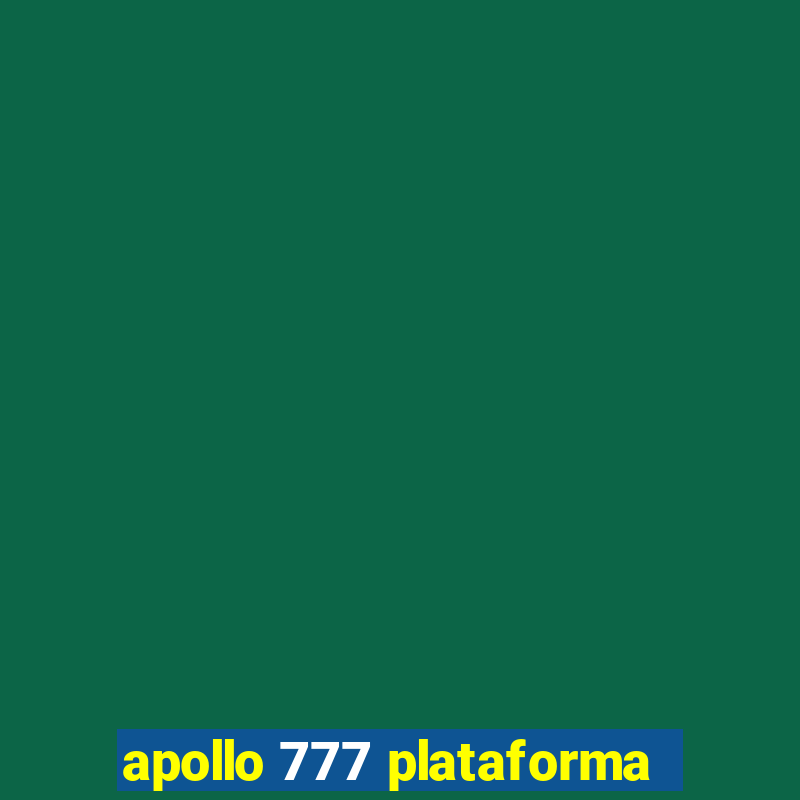 apollo 777 plataforma