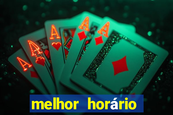 melhor horário fortune rabbit