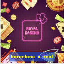 barcelona x real madrid ao vivo futemax