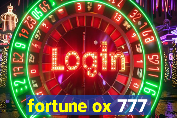 fortune ox 777