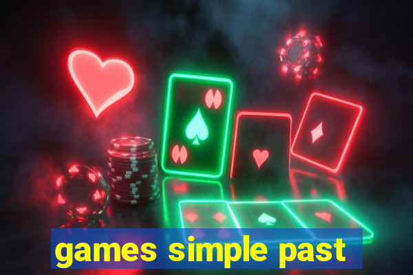 games simple past