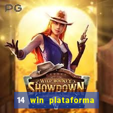 14 win plataforma de jogos