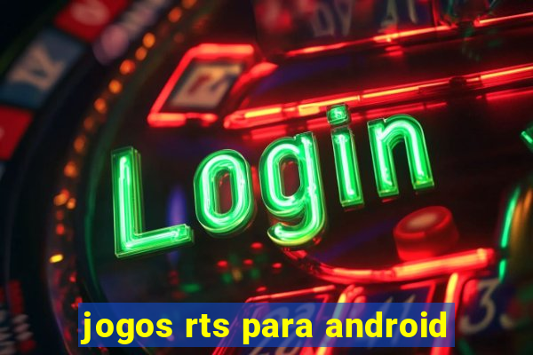 jogos rts para android