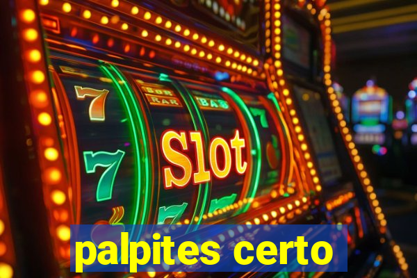 palpites certo