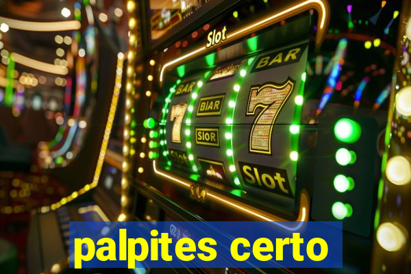 palpites certo