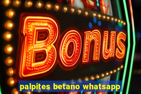 palpites betano whatsapp