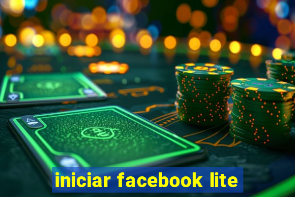 iniciar facebook lite