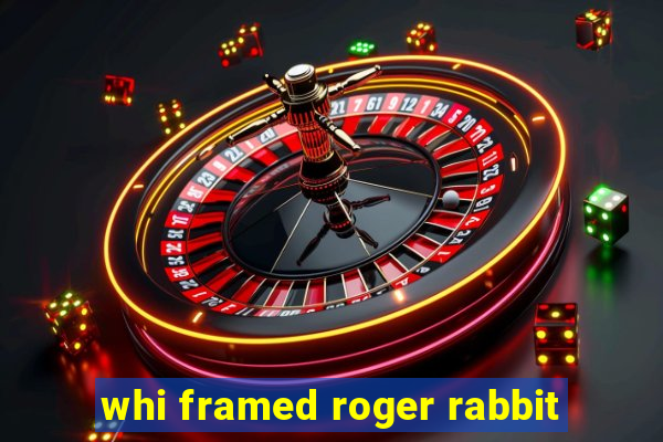 whi framed roger rabbit