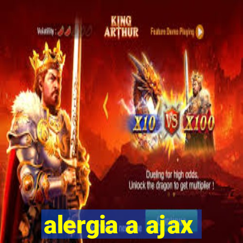 alergia a ajax