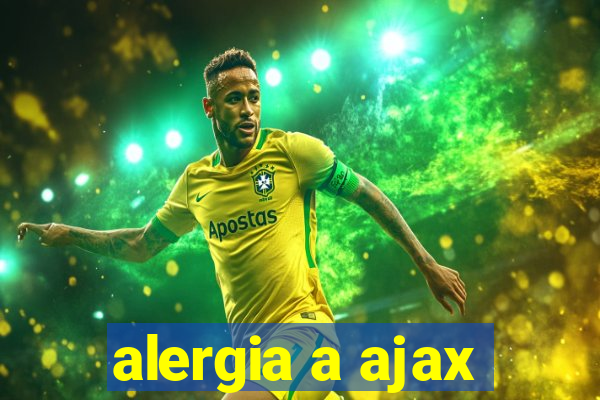 alergia a ajax