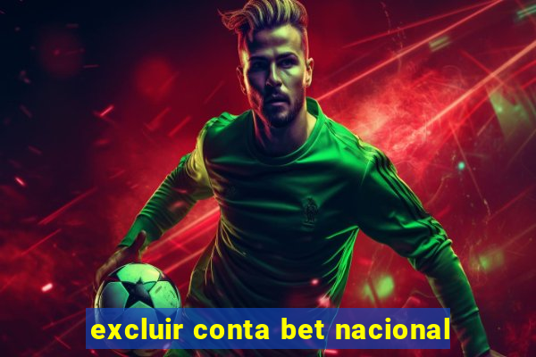 excluir conta bet nacional