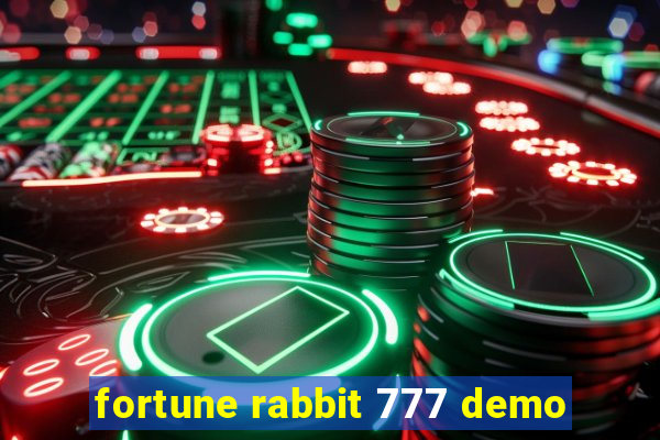 fortune rabbit 777 demo