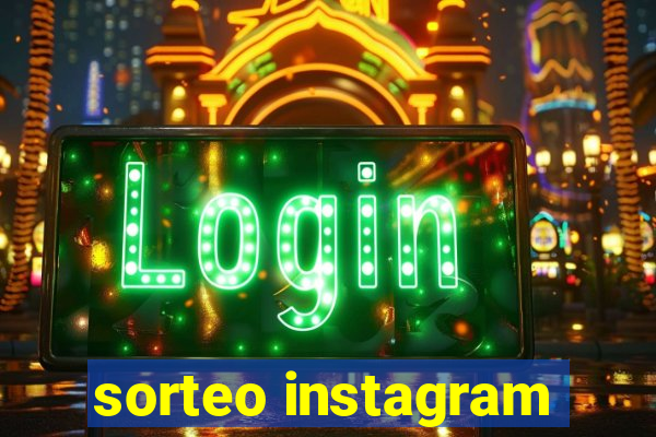 sorteo instagram