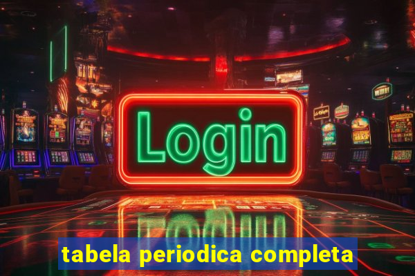 tabela periodica completa