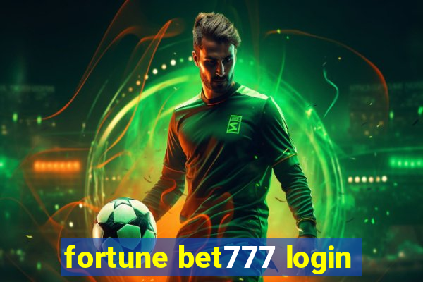 fortune bet777 login