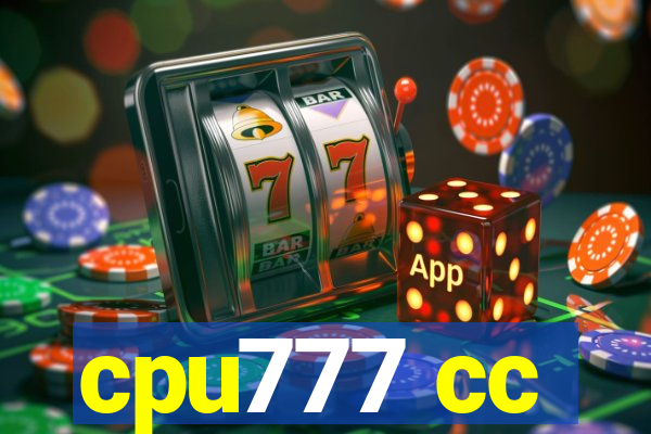 cpu777 cc