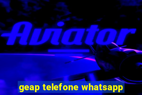 geap telefone whatsapp