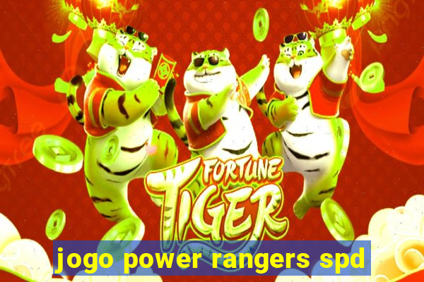 jogo power rangers spd