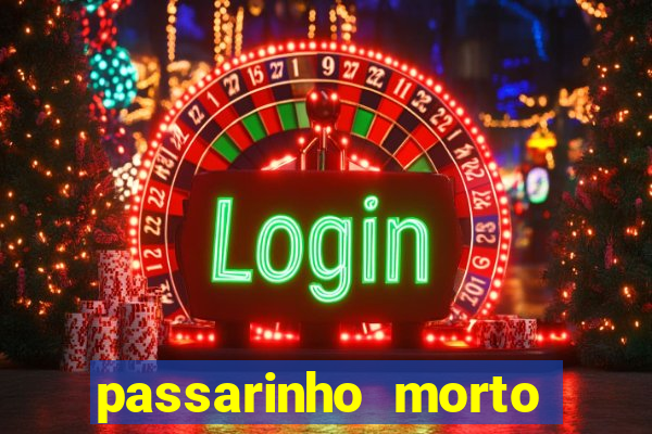 passarinho morto significado espiritual