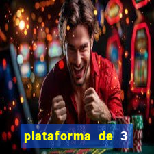 plataforma de 3 reais jogo