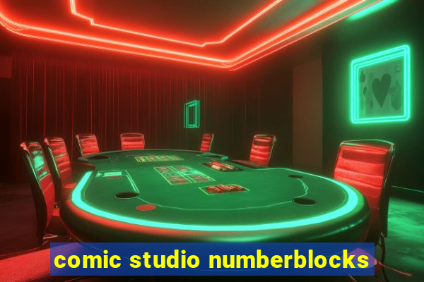 comic studio numberblocks