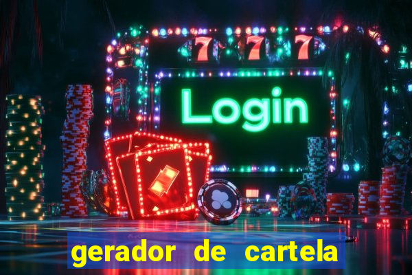 gerador de cartela bingo 1 a 75