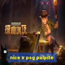 nice x psg palpite