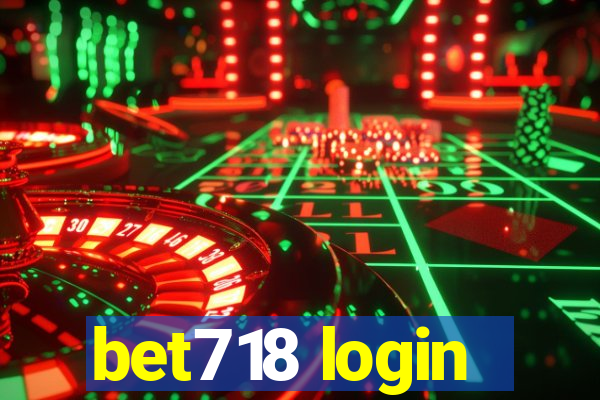 bet718 login