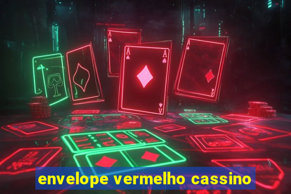 envelope vermelho cassino