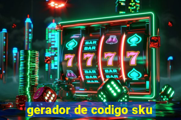 gerador de codigo sku